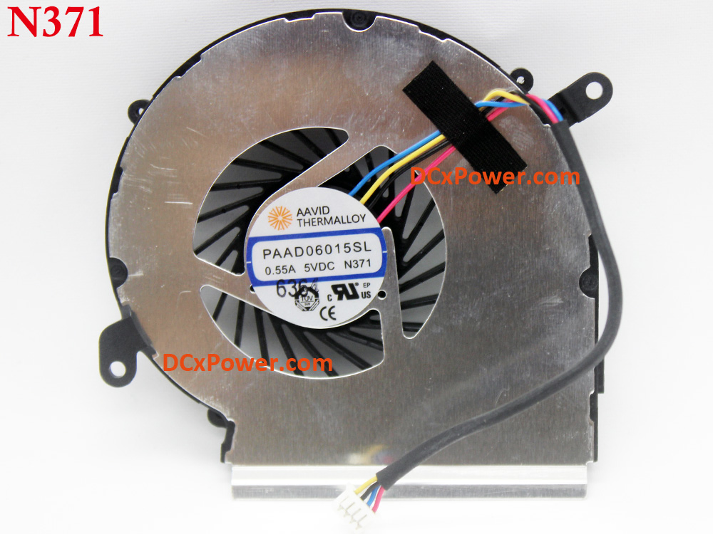 (image for) Laptop Internal Fan PAAD06015SL N366 N371 N372 for MSI CPU GPU Cooling Inside Left Right Cooler Assembly Genuine